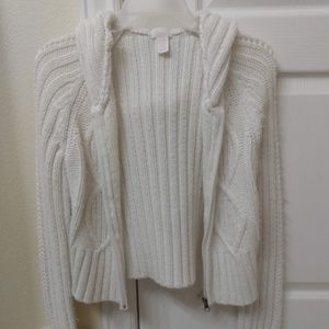 Women’s Arizona Jean Company white hoodie sweater